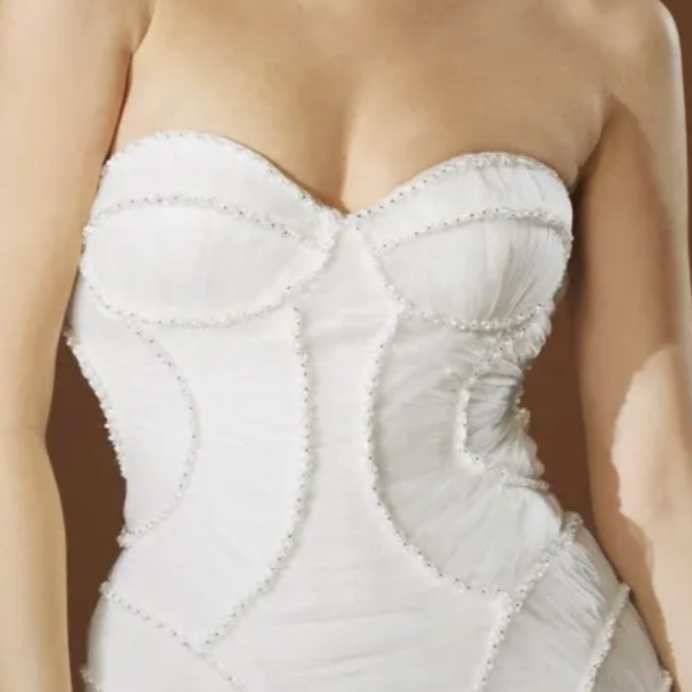 PRONOVIAS - 'Lana' Wedding Dress - Size US10 - MSRP $6290 - NWT - SAVE $5000 - Picture 12 of 12